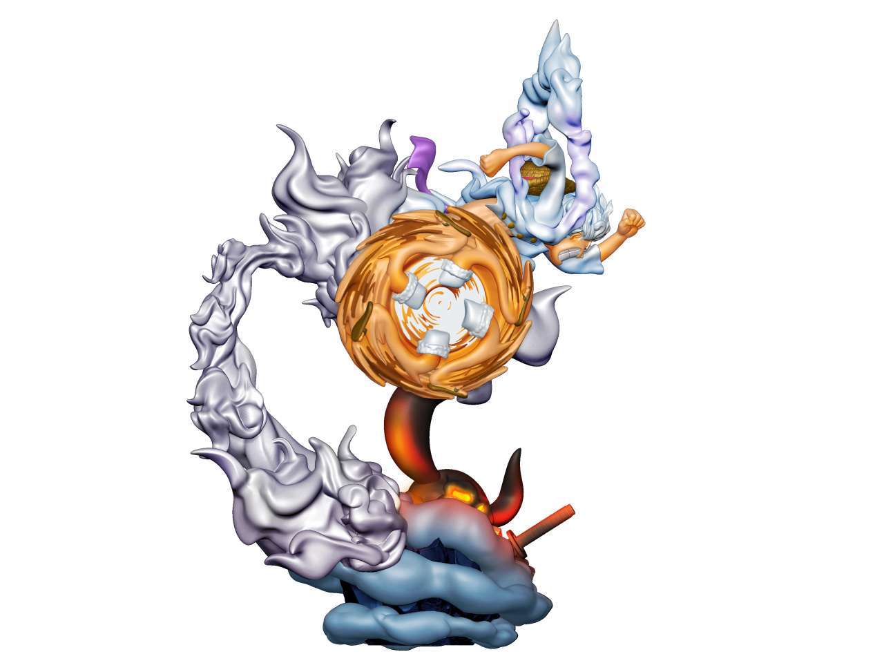 Petitrama Logbox Re Birth One Piece Gear 5 Special Set