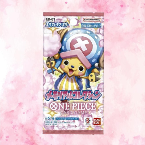 One Piece The Card Game EB-01 Bustina Singola "Future 500 Years Later" (JAP)