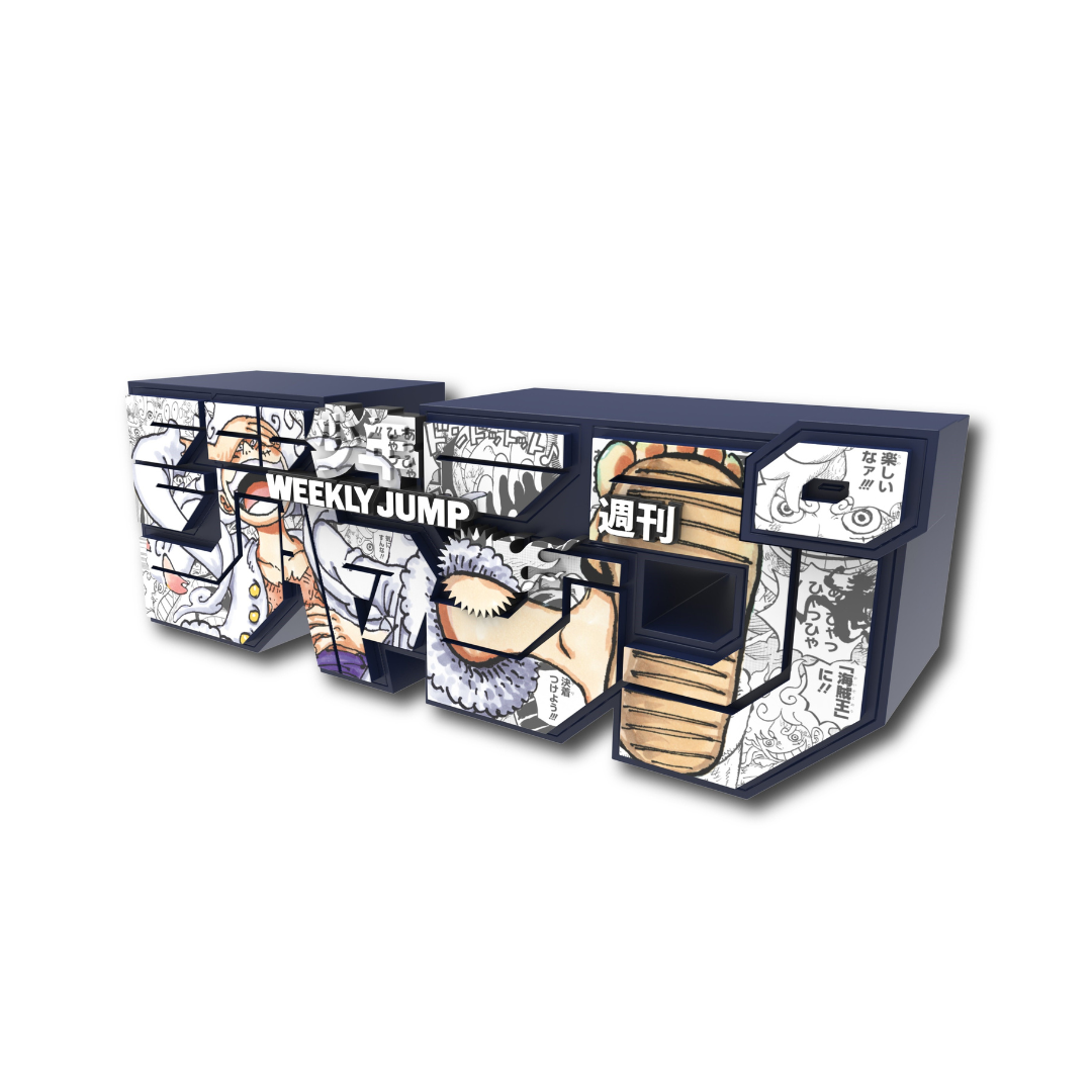 週刊少年ジャンプ ロゴフィギュア ONE PIECE GEAR5 edition 週刊少年 週刊少年ジャンプ ロゴフィギュア ONE PIECE GEAR5 edition 週刊少年