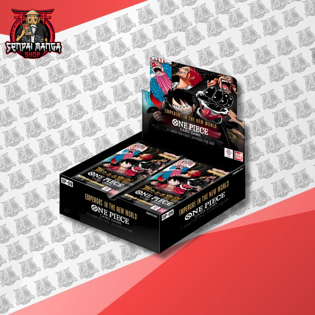 OP-09 Four Emperors English Box One Piece TCG: OP-09 Four Emperors Booster Box (English) Factory Sealed Display Arcade 2016 Coin-Op Collectibles OP-09 Four Emperors English Box One Piece TCG: OP-09 Four Emperors Booster Box (English) Factory Sealed Display Arcade 2016 Coin-Op Collectibles