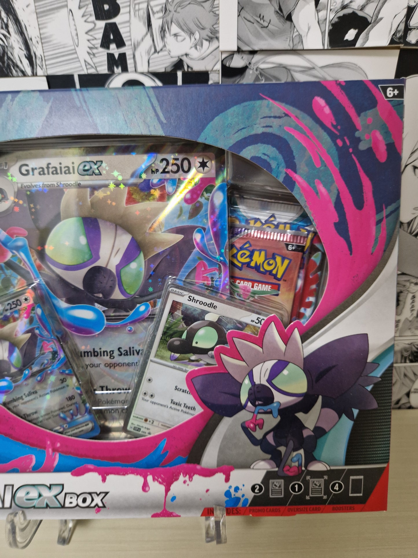 Pokemon Card Game TCG: Grafaiai EX Box