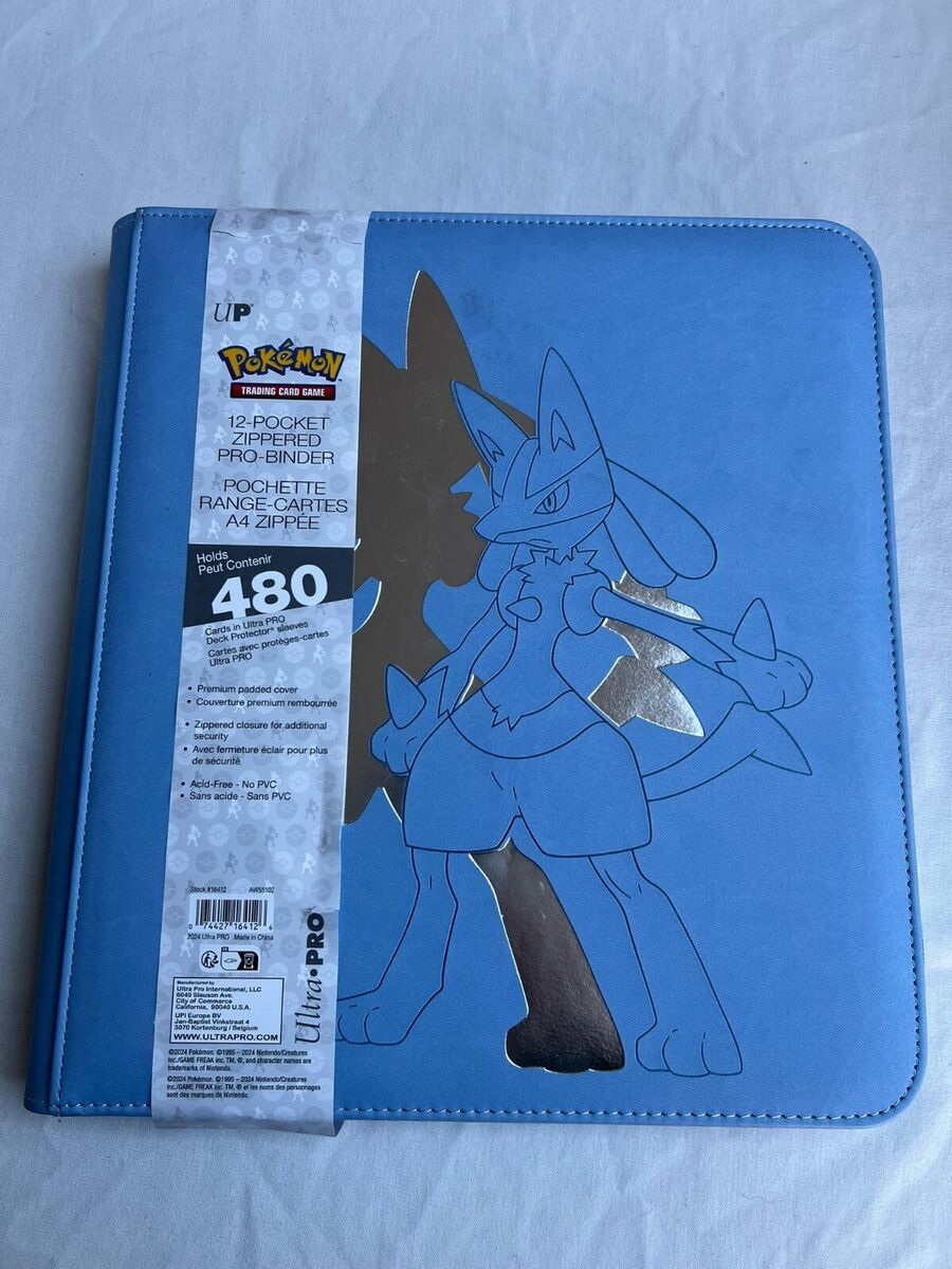 Pokemon Elite Series: Lucario 12-Pocket Zippered PRO Binder