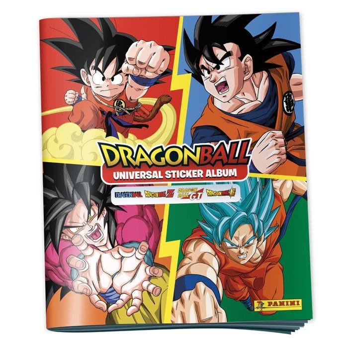 Dragon Ball Universal Sticker Collection Starter Pack