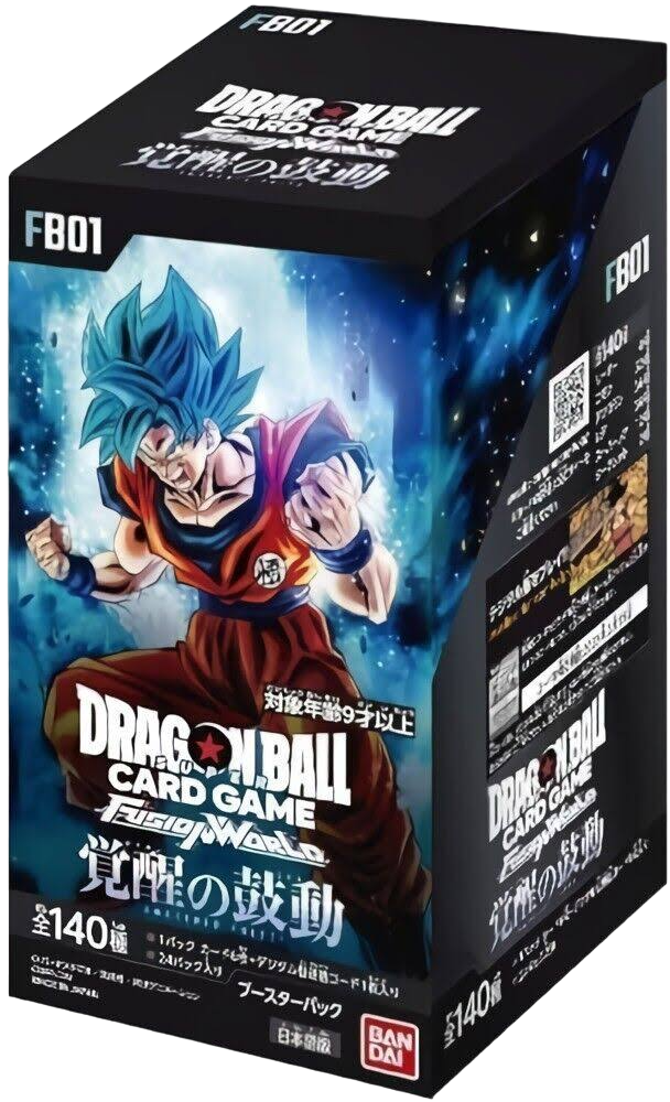 Dragon Ball Super Card Game Fusion World Booster Box FB-01 [JAP]