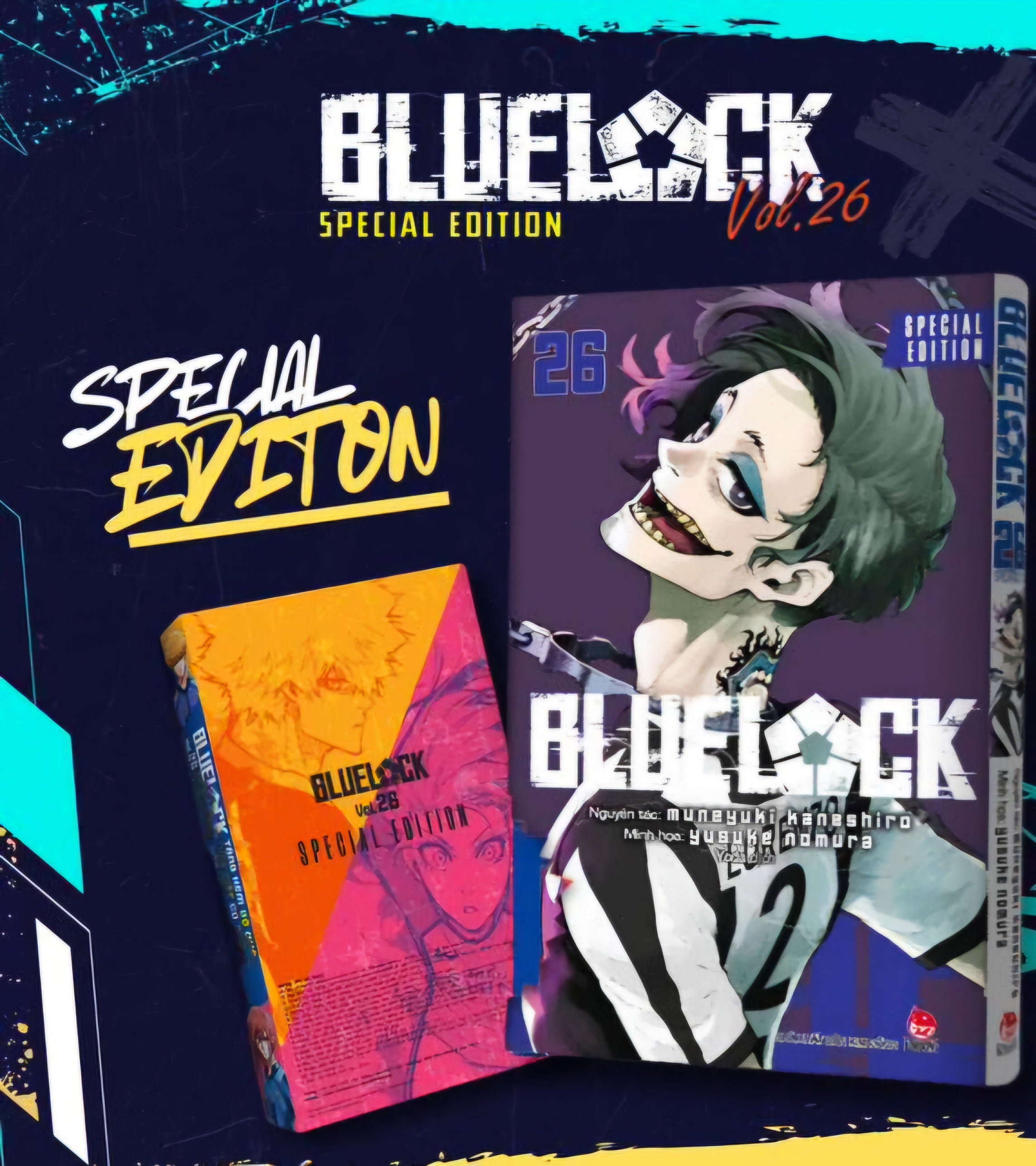 Variant Cover Blue Lock N. 26 Special Edition+ Gadget [VIETNAM]