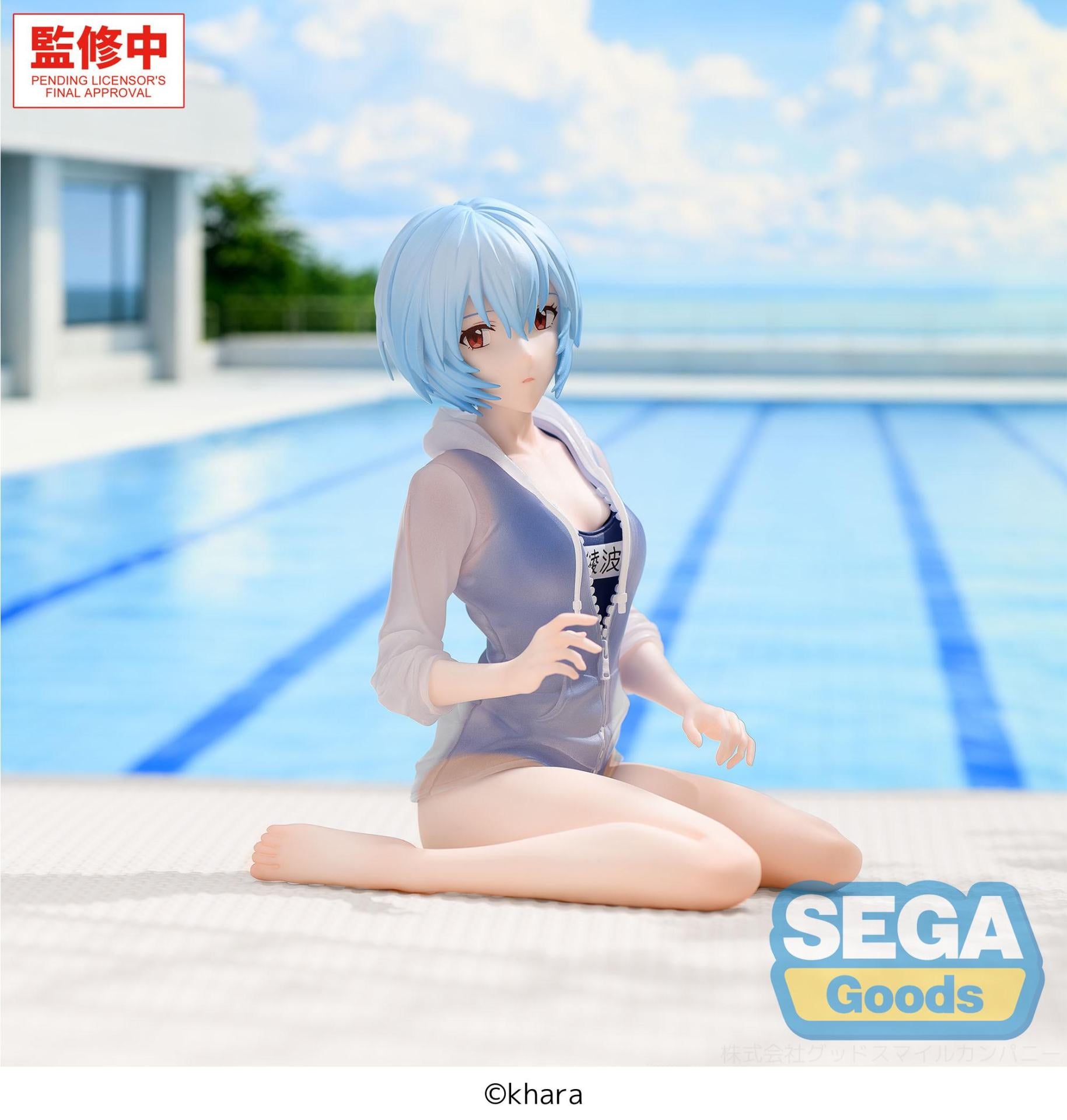 Rebuild Of Evangelion Rei Ayanami School Swimsuit Yumemirize Figure [PREORDER]