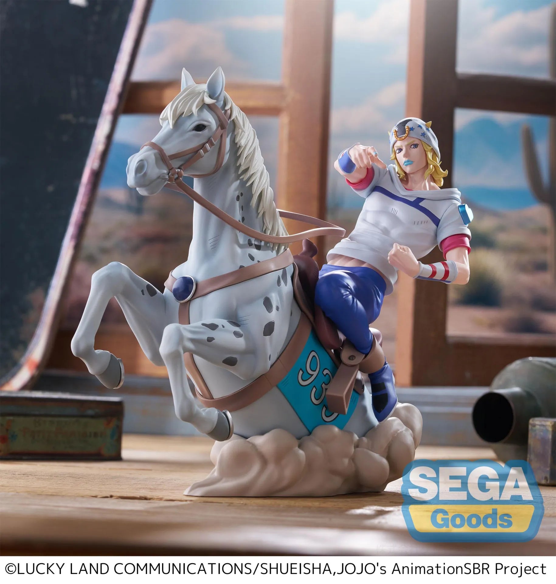 Steel Ball Run Jojo Bizarre Adventure Jhonny Joestar Xross Link Max Figure [PREORDER]