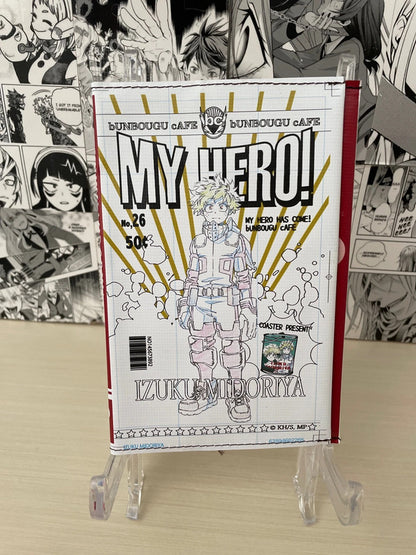 Variant cover My Hero Academia Variant in pelle Stationary Cafe 2017 Bunbougu Cafe [JAP]