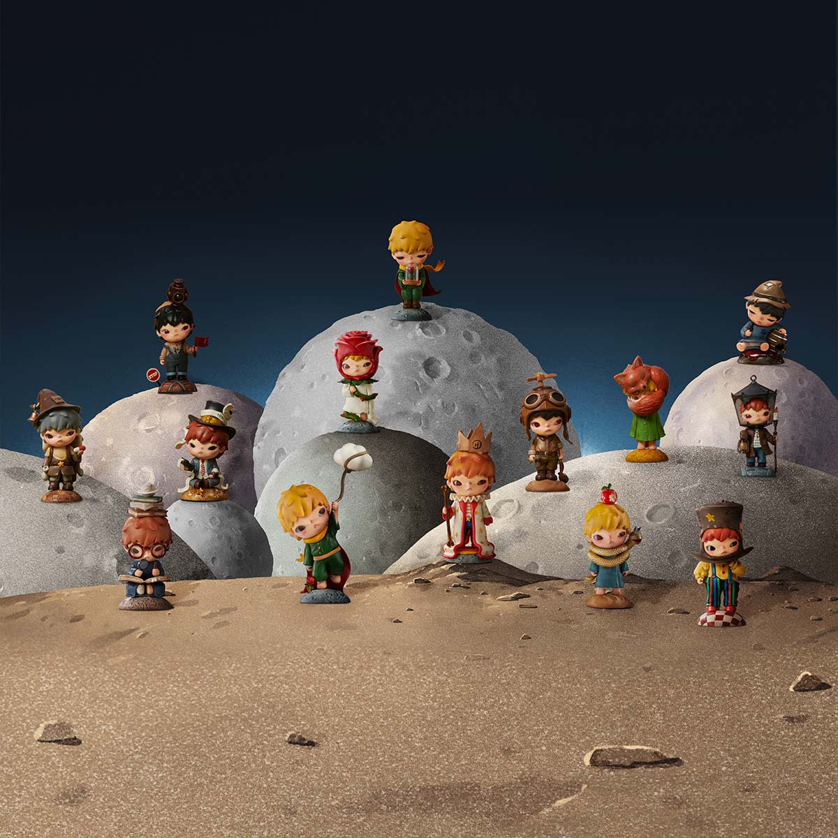 Hirono × Le Petit Prince Series Figures [PREORDER]