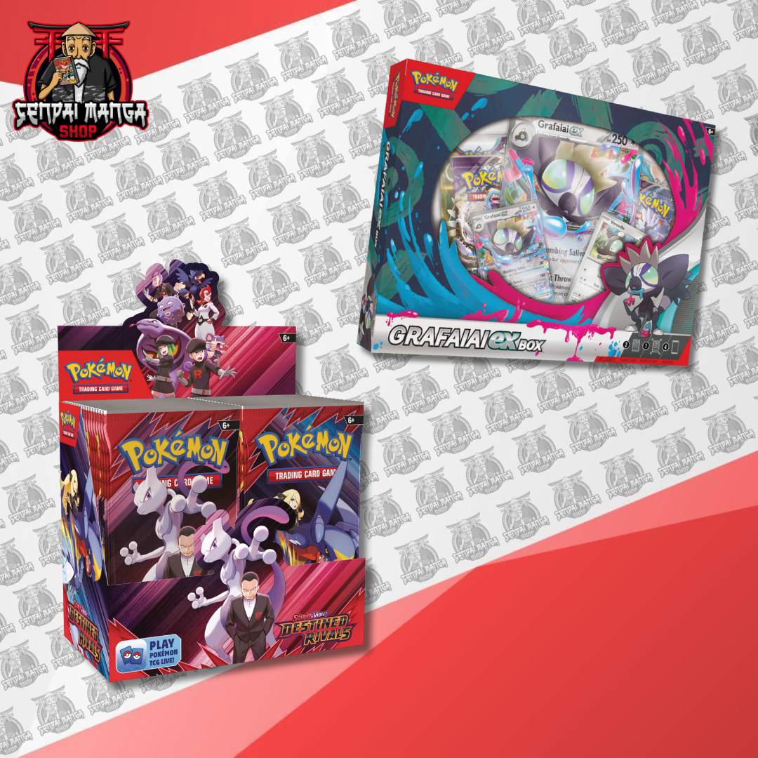 Pokemon Scarlatto&Violetto - Rivali Predestinati - Box 36 Bustine [ITA] + Grafaiai EX Box [ENG]