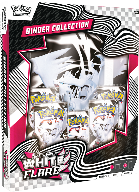 Pokemon Scarlet&Violet - White Flare Binder Collection [ENG]