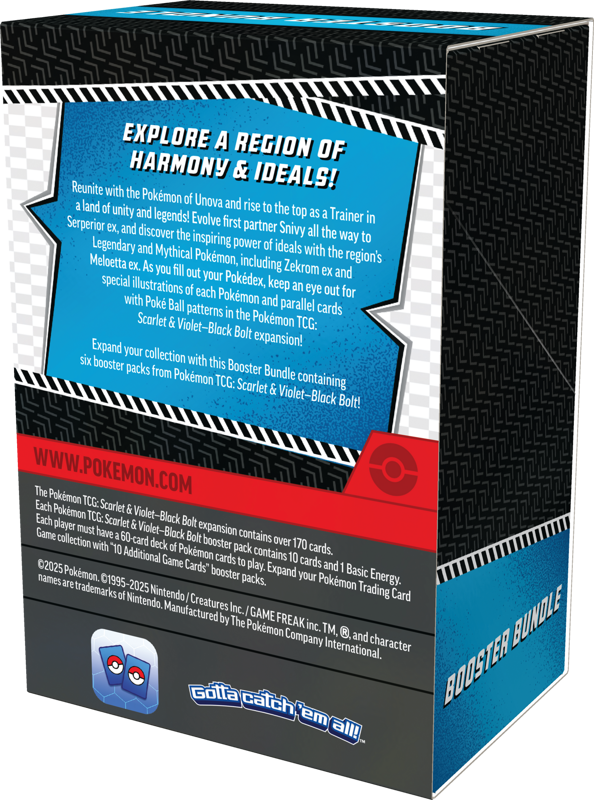 Pokemon Scarlet&Violet - Black Bolt Booster Bundle [ENG][PREORDER]