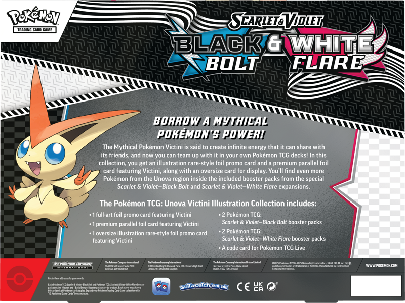 Pokemon Scarlet&Violet - Victini Illustration Collection [ENG][PREORDER]
