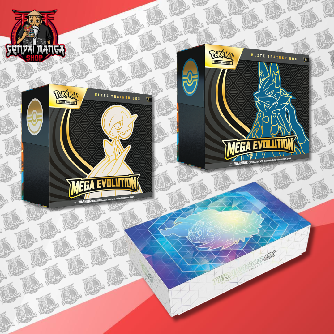 Pokemon Mega Brave & Mega Symphonia Set Allenatore [ENG] + Collezione Terapagos [ITA]