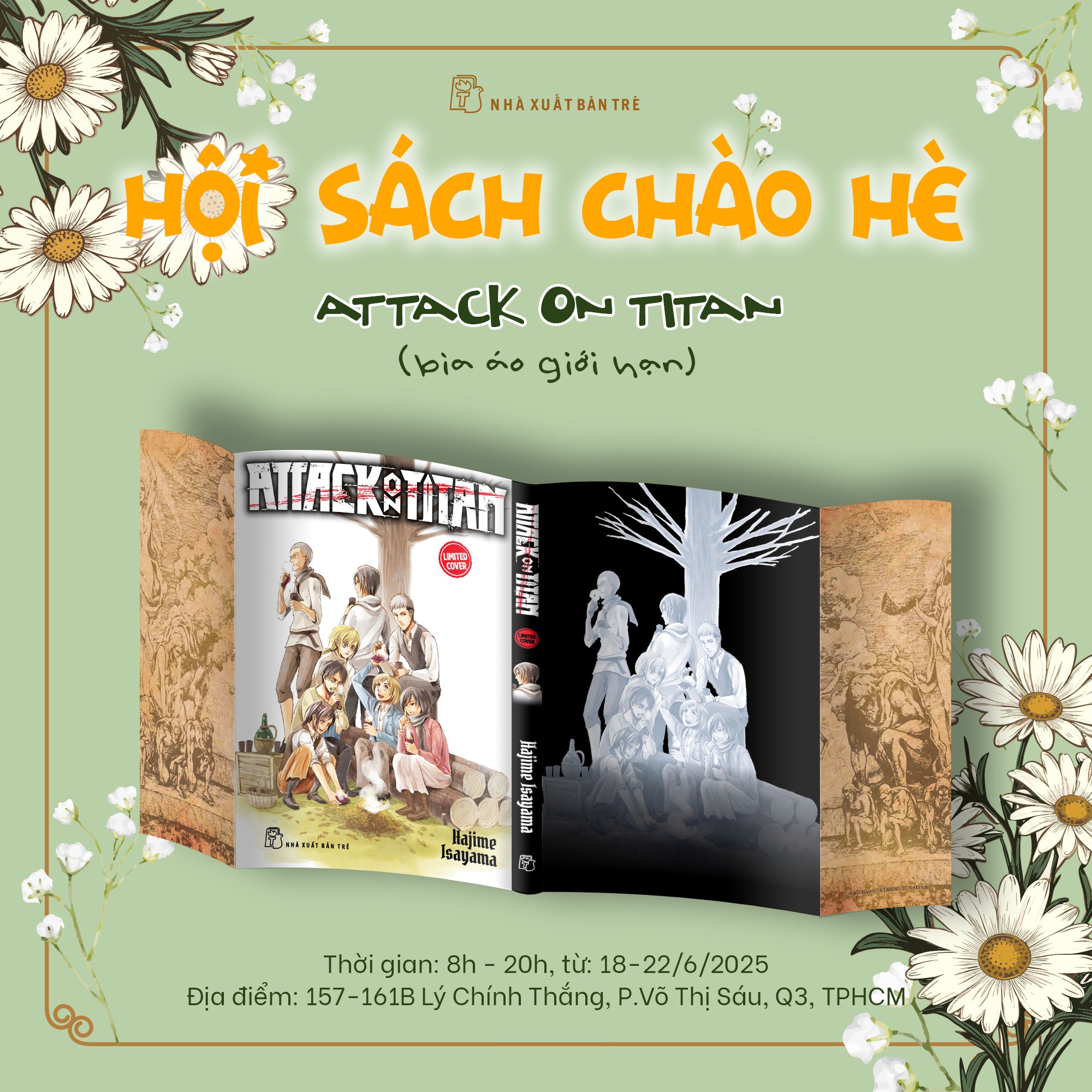 Variant cover Attack on Titan Book Festival [VIETNAM]