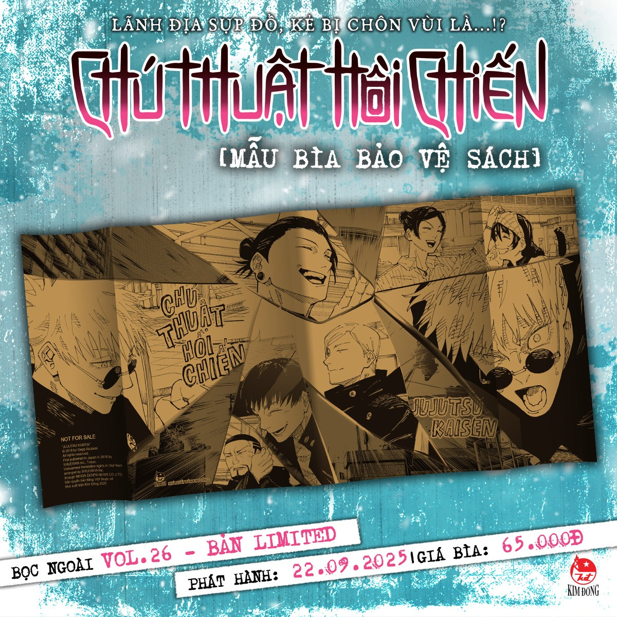 Variant Cover Jujutsu Kaisen N. 26 [VIETNAM]
