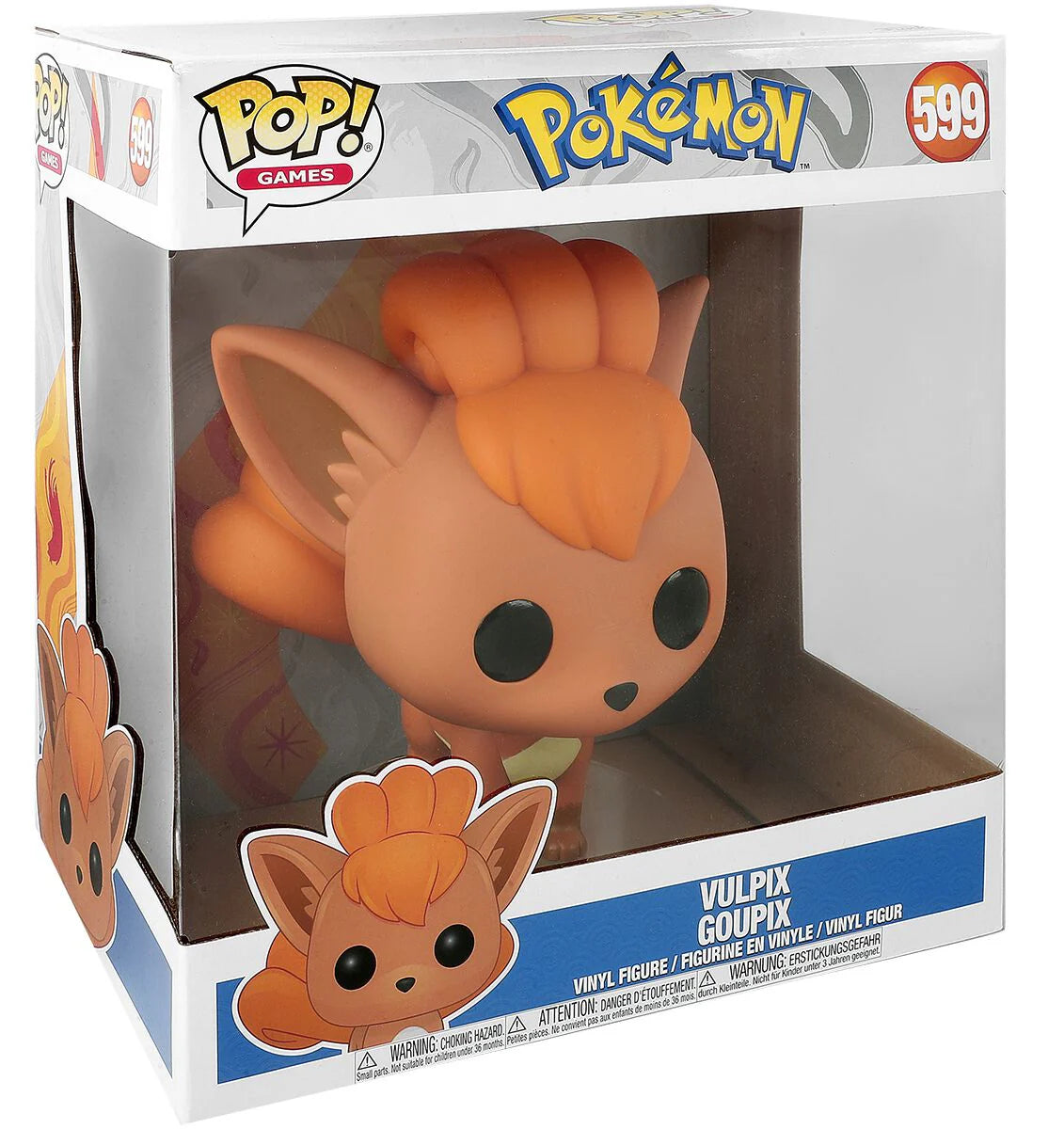 Funko Pop! FUNKO BIG Pokemon Vulpix 599