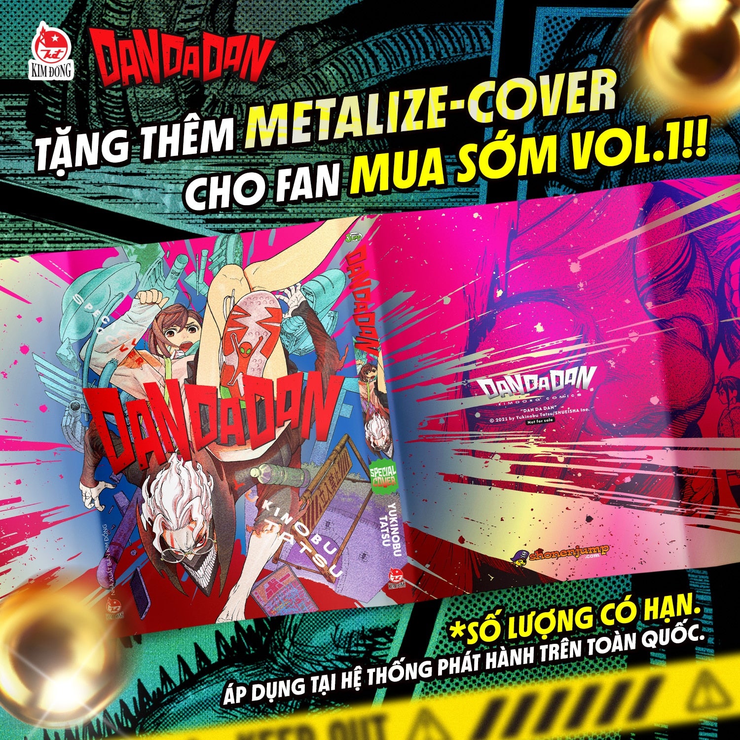 DanDaDan Special Cover Metalize Limited Edition - Vietnam Festival 2026 [VIETNAM]