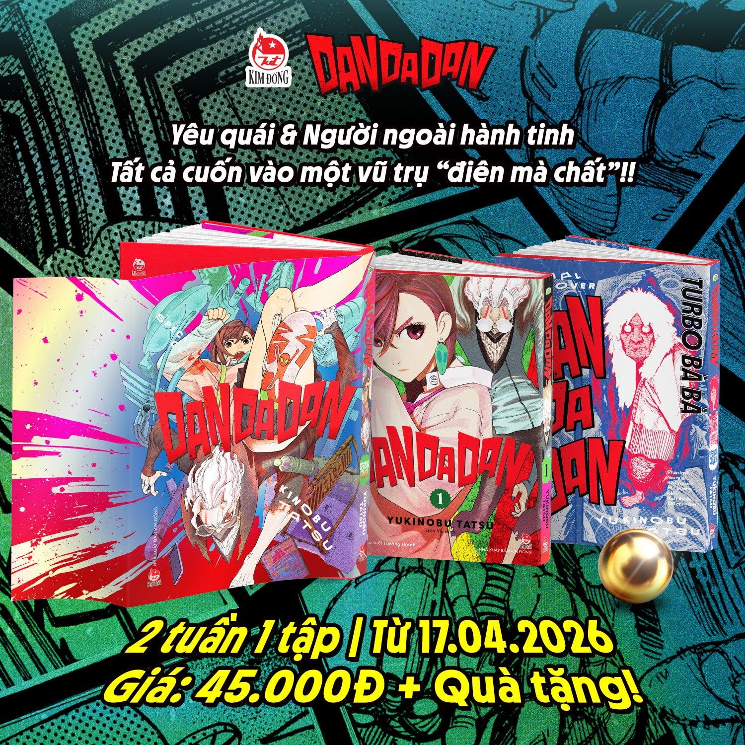 DanDaDan Special Cover Metalize Limited Edition - Vietnam Festival 2026 [VIETNAM]