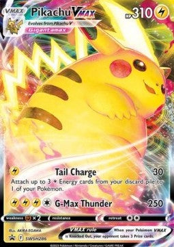 Pokémon Card Game Promo Card Pikachu VMAX SWSH 286 [JAP]