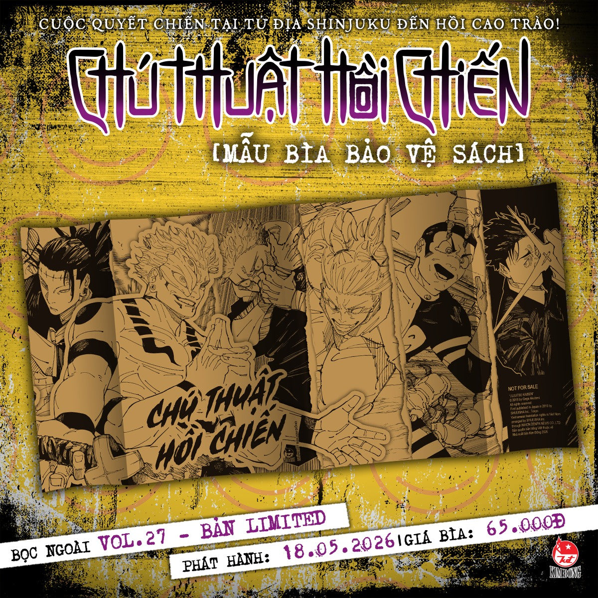 Variant Cover Jujutsu Kaisen N. 27 [VIETNAM] [PREORDER]