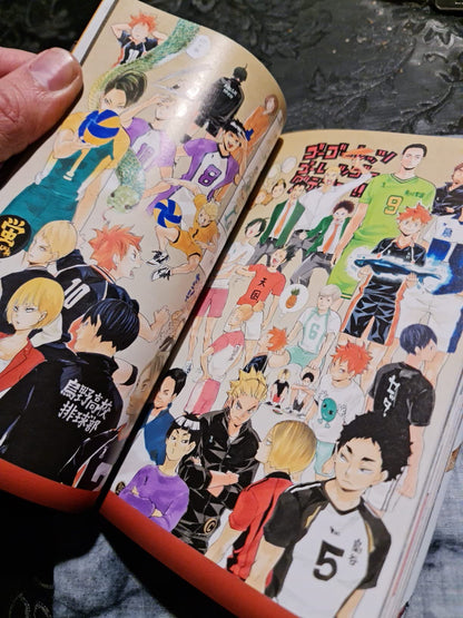 Haikyu!! Collezione ufficiale di illustrazioni a colori Jump Comics [JAP] [PREORDER]