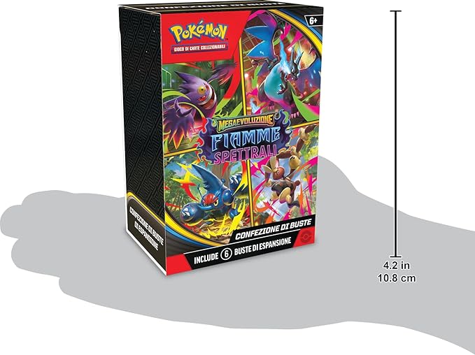 Pokemon Mega Evoluzione - Fiamme Spettrali Bundle 6 Buste [ITA]