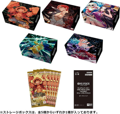 One Piece Figure Card Game ''The Best'' Box