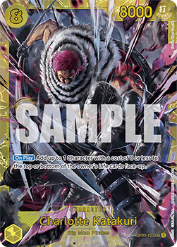 One Piece The Card Game Charlotte Katakuri OP03-123 SEC (JAP)