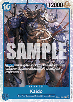 One Piece The Card Game Kaido OP04-044 SR (JAP)
