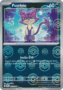Pokémon Card Game Simisear  052/086 Reverse Holo Pokeball Black Bolt  [JAP]