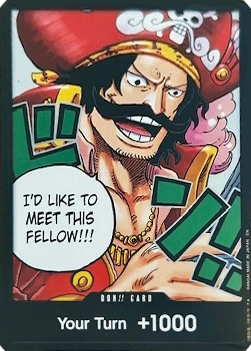 One Piece The Card Game DON!! OP-13 Roger V.1 (JAP)