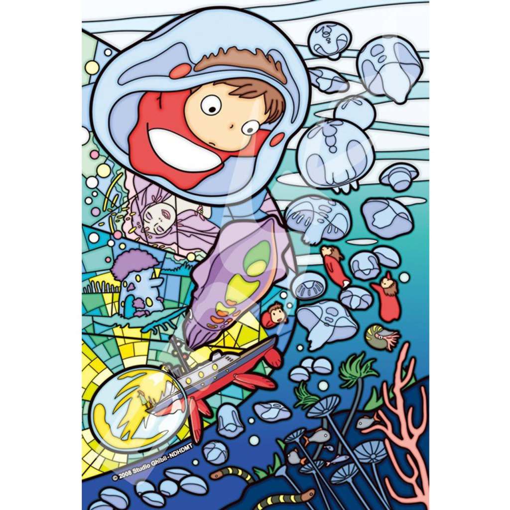 Ponyo - Stained Glass Puzzle [PREORDER]