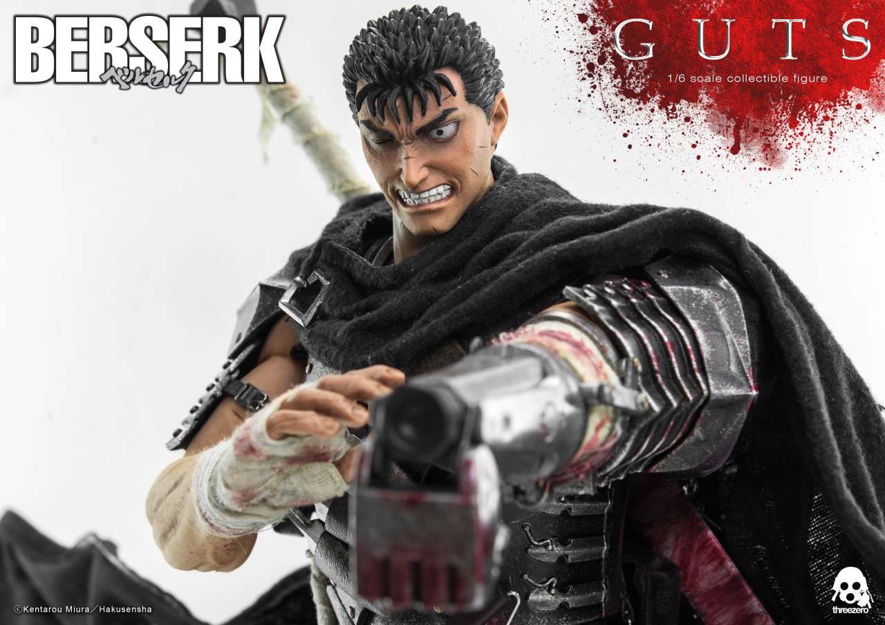 Berserk Guts Black Swordman 1/6 Figure