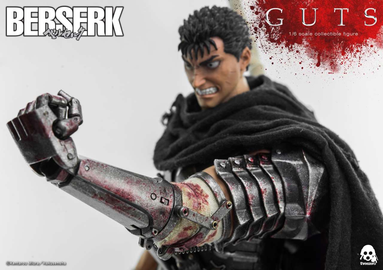 Berserk Guts Black Swordman 1/6 Figure