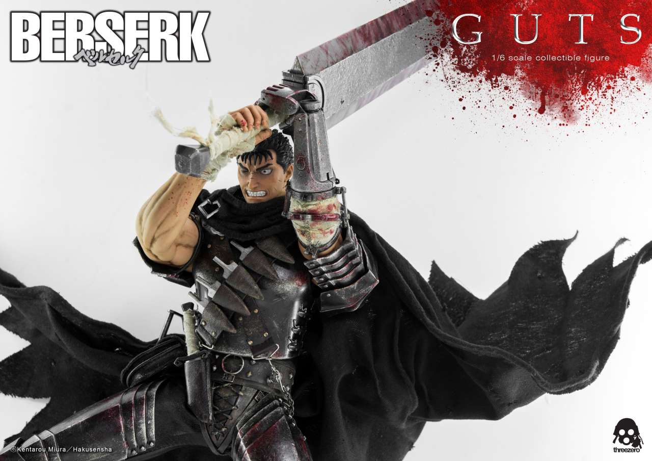 Berserk Guts Black Swordman 1/6 Figure