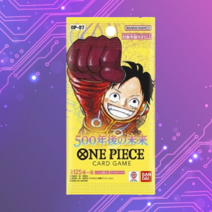 One Piece The Card Game OP-07 Bustina Singola "Future 500 Years Later" (JAP)