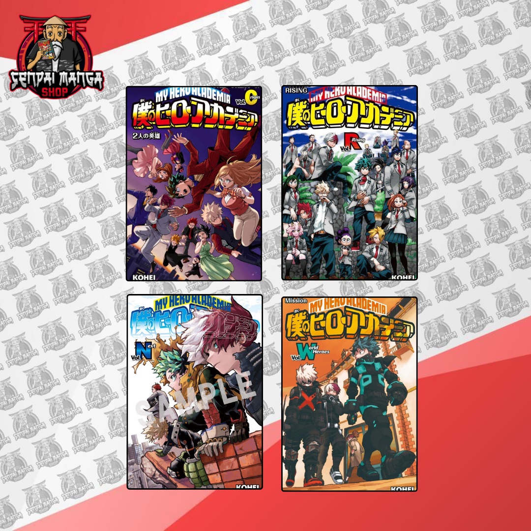 Booklet My Hero Academia (Set di 4 tipi) [JAP] [PREORDER]