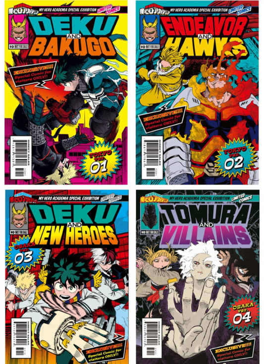 Opuscolo Bonus My Hero Academia (Set di 4 tipi) [JAP]