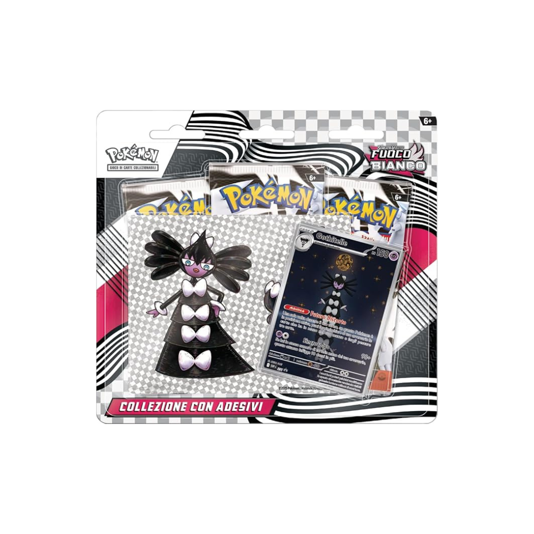 Pokemon Scarlatto & Violetto - Fuoco Bianco - Collezione con Adesivi [ITA]
