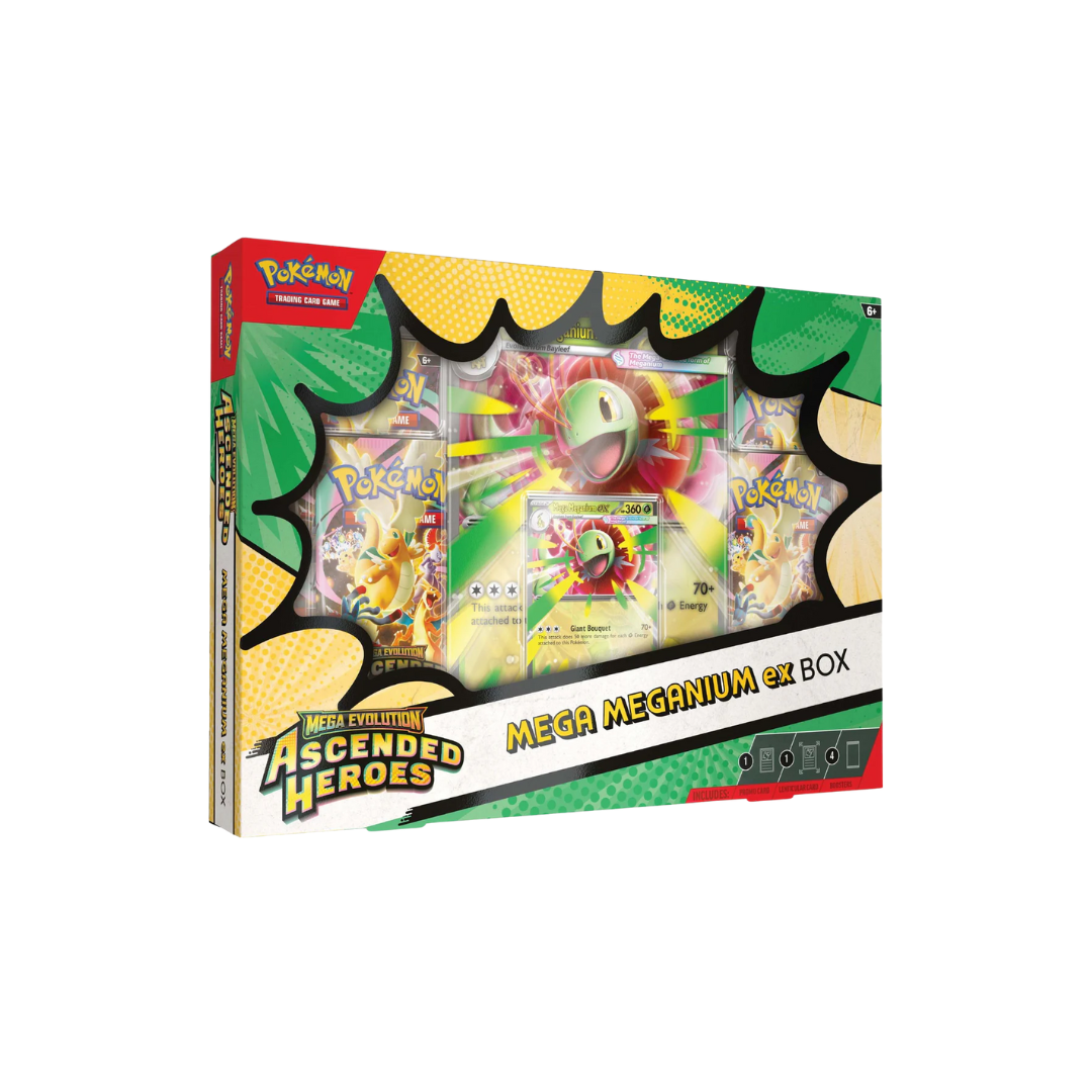 Pokemon TCG: Mega Evolution Ascended Heroes - Mega Meganium ex Box [ENG][PREORDER]
