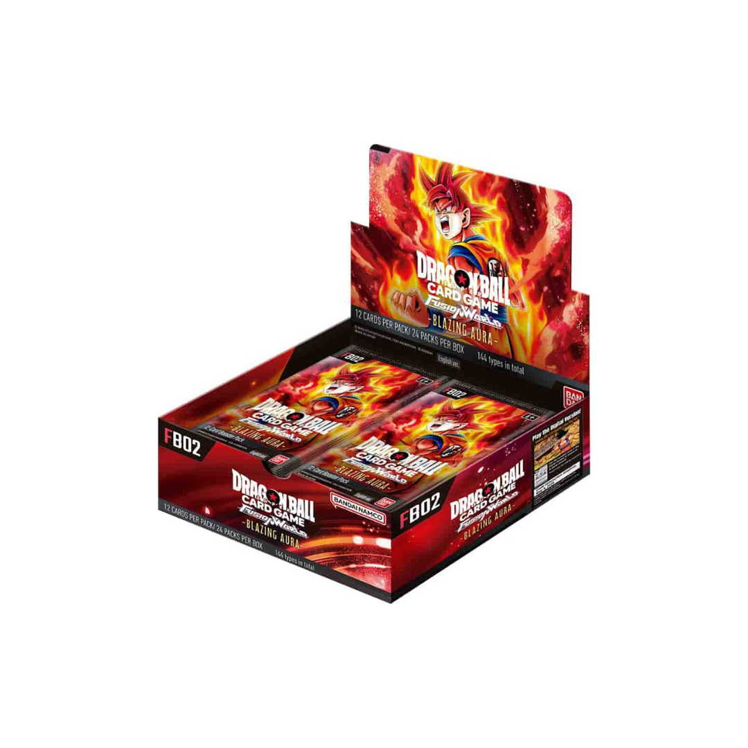 Dragon Ball Super Card Game Fusion World - Blazing Aura- FB02 Box (ENG)