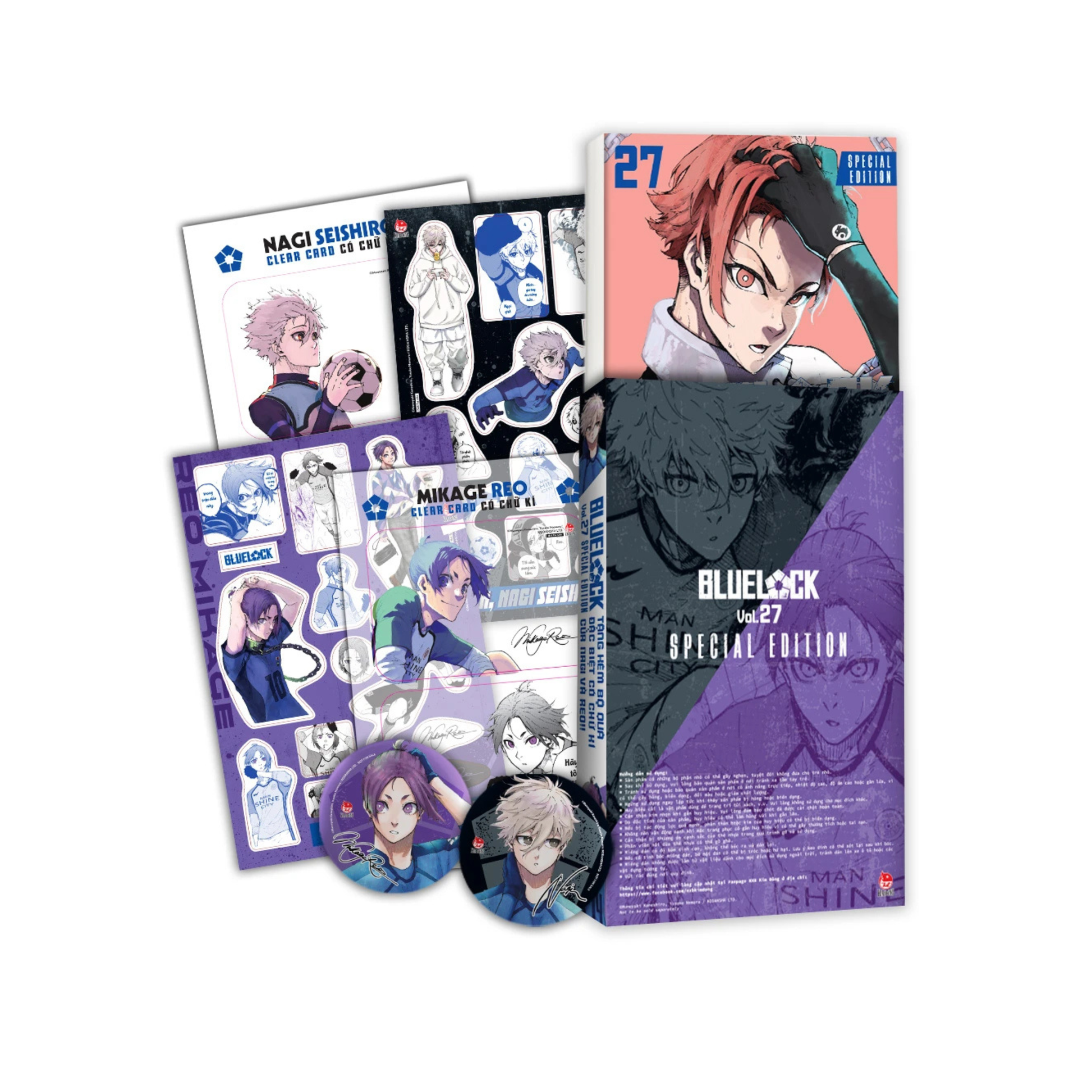 Variant Cover Blue Lock N. 27 Special Edition+ Gadget [VIETNAM ...