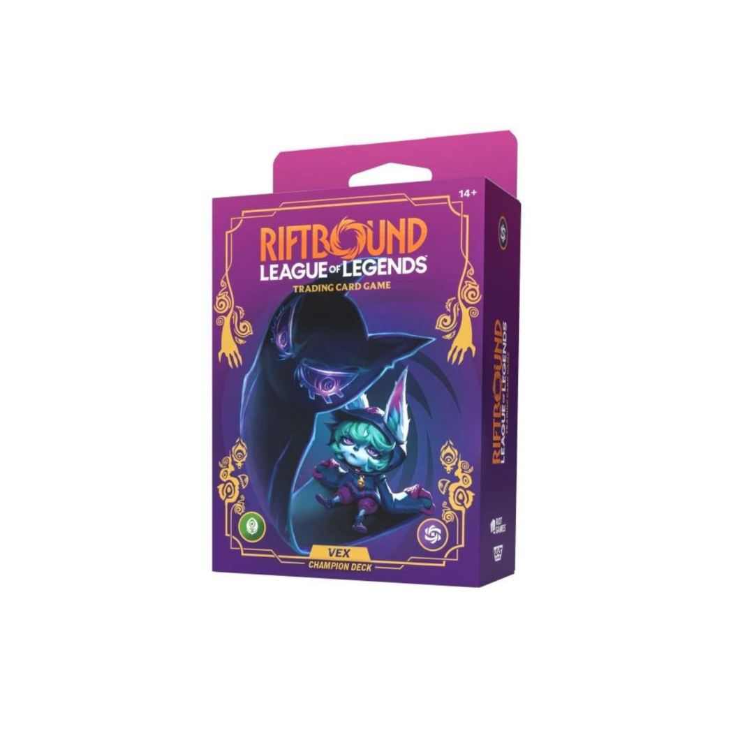 Riftbound: League of Legends Trading Card Game - Unleashed Champion Deck Vex [PREORDER]