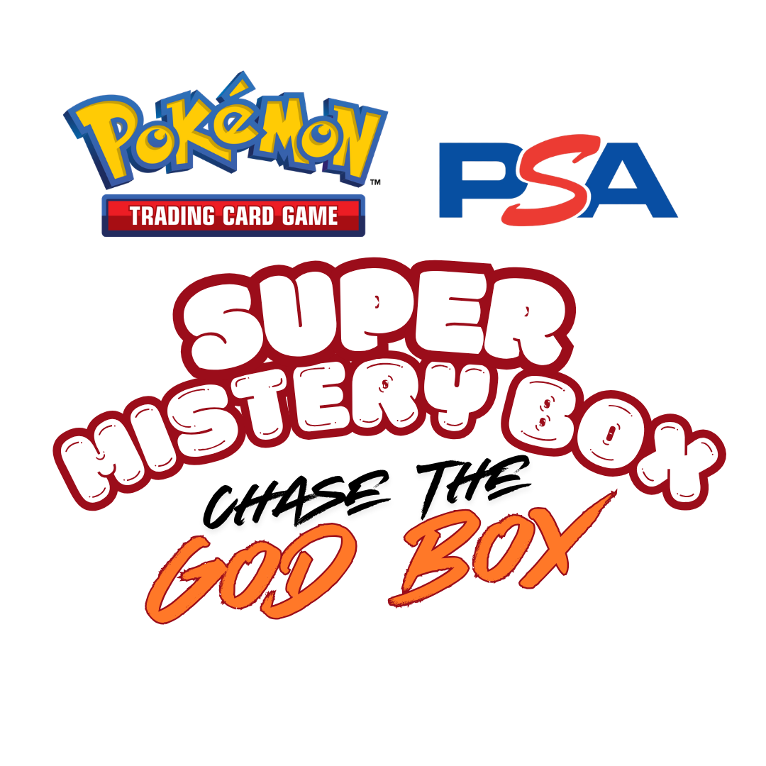 Super Mistery Box: Chase The GOD BOX - Pokèmon Card Game PSA Graded Card