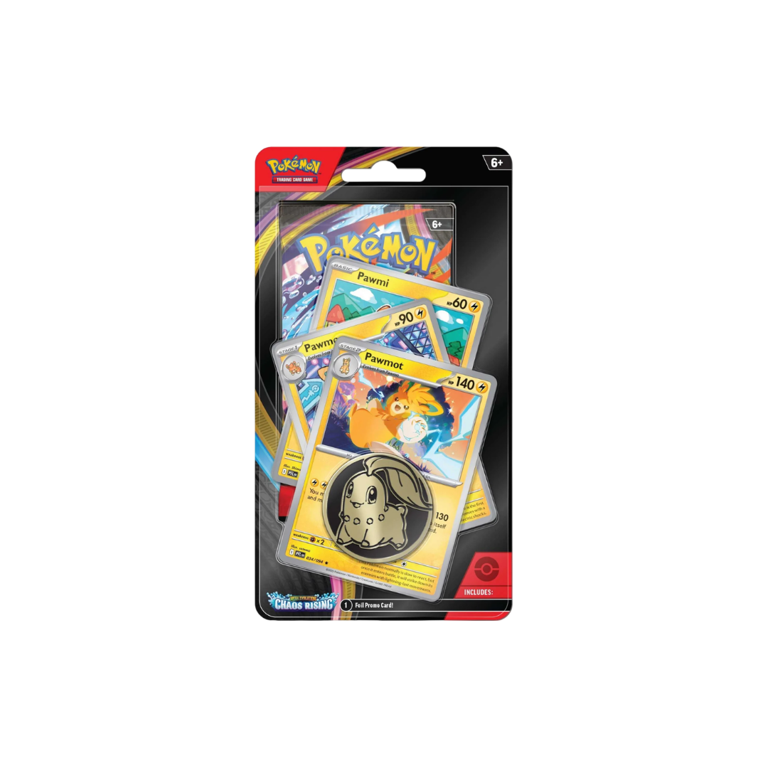 Pokemon TCG: Mega Evolution Chaos Rising - Blister 1 Pack [ENG][PREORDER]