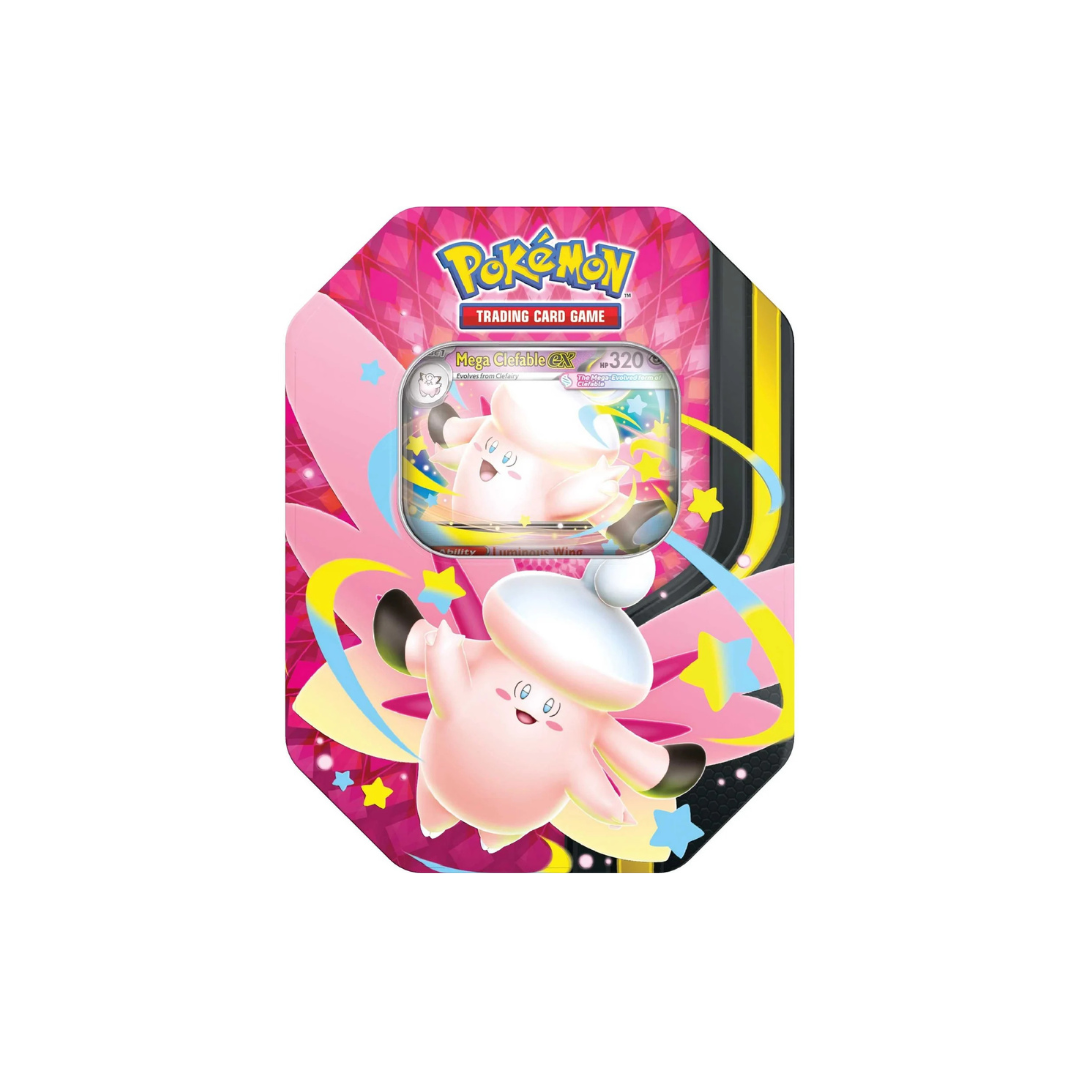 Pokemon TCG: Mega Clefable ex - Mega Moonlit Tin [ENG] [PREORDER]