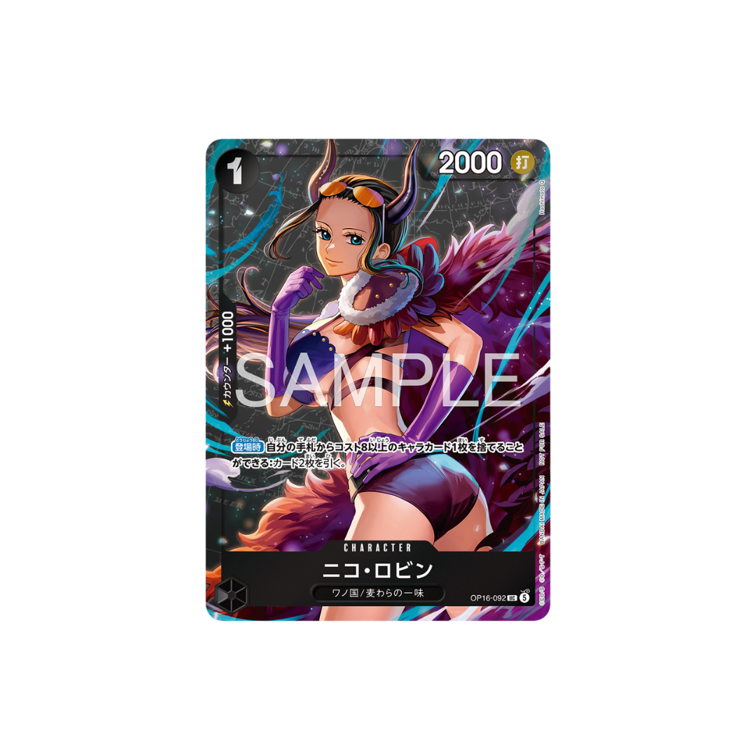 One Piece Card Game Nico Robin OP16-092 Promo Event (JAP)[PREORDER]