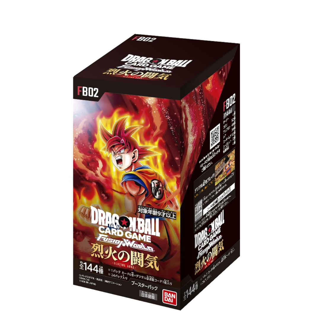 Dragon Ball Super Card Game Fusion World Booster Box FB-02 [JAP]