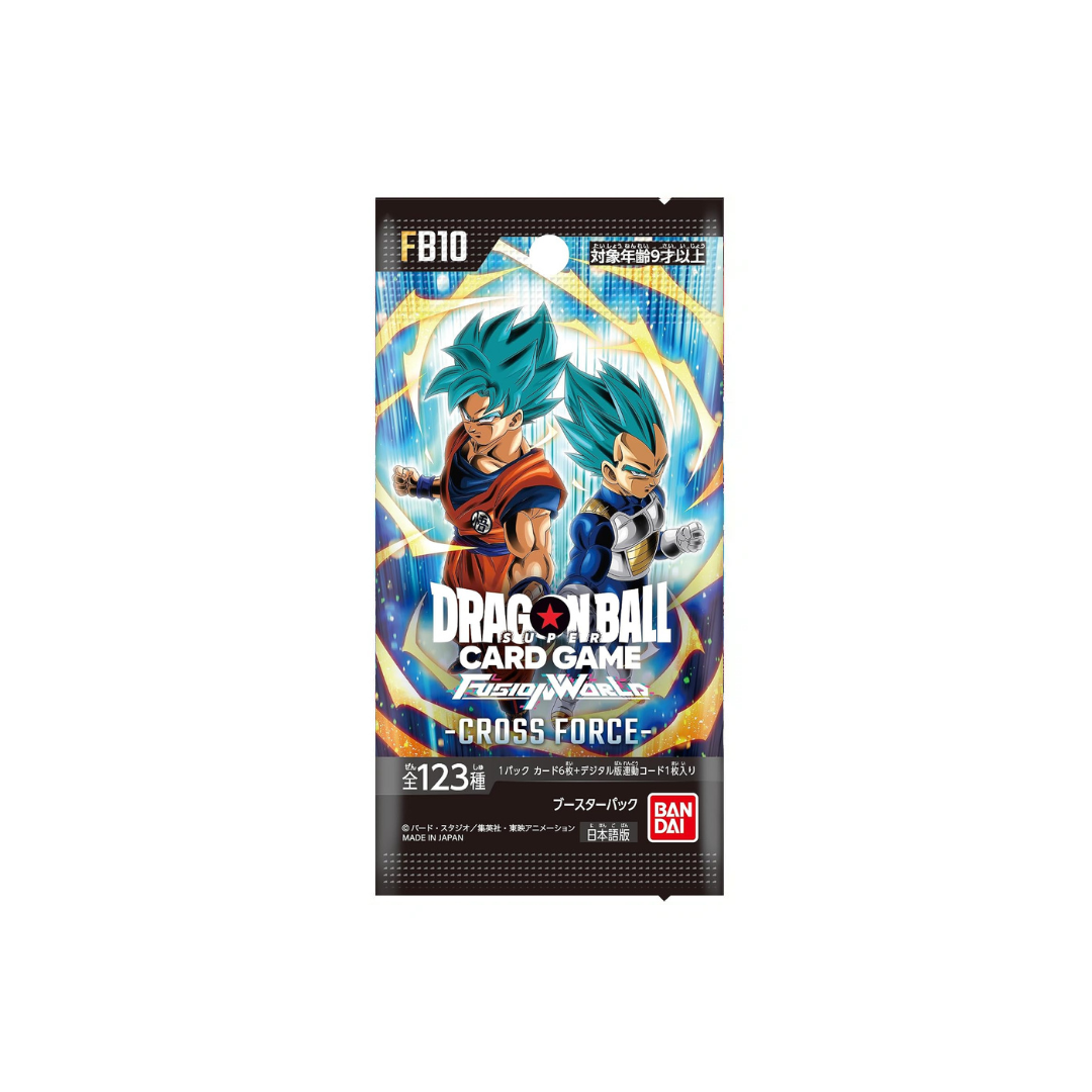 Dragon Ball Super Card Game Fusion World - Cross Force Booster Pack FB-10 [JAP][PREORDER]